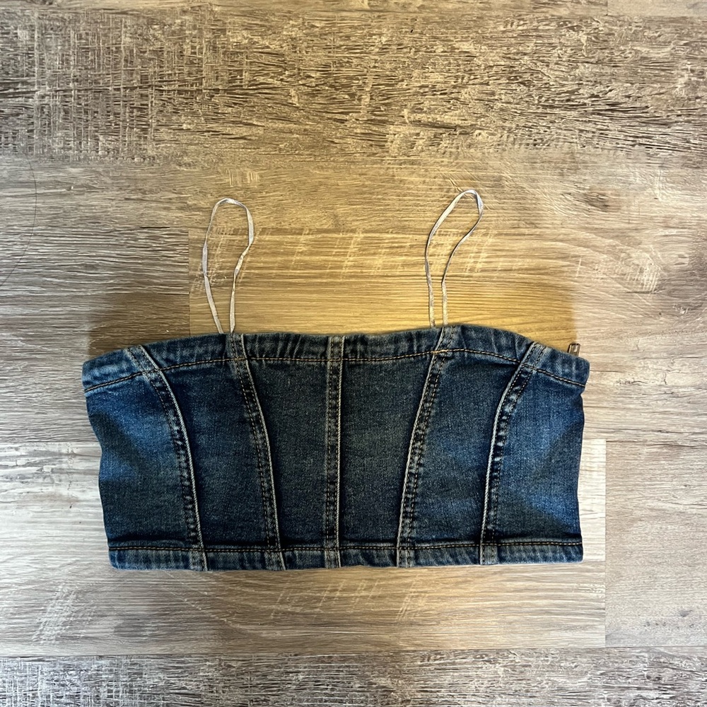 Denim Blue Women's Top